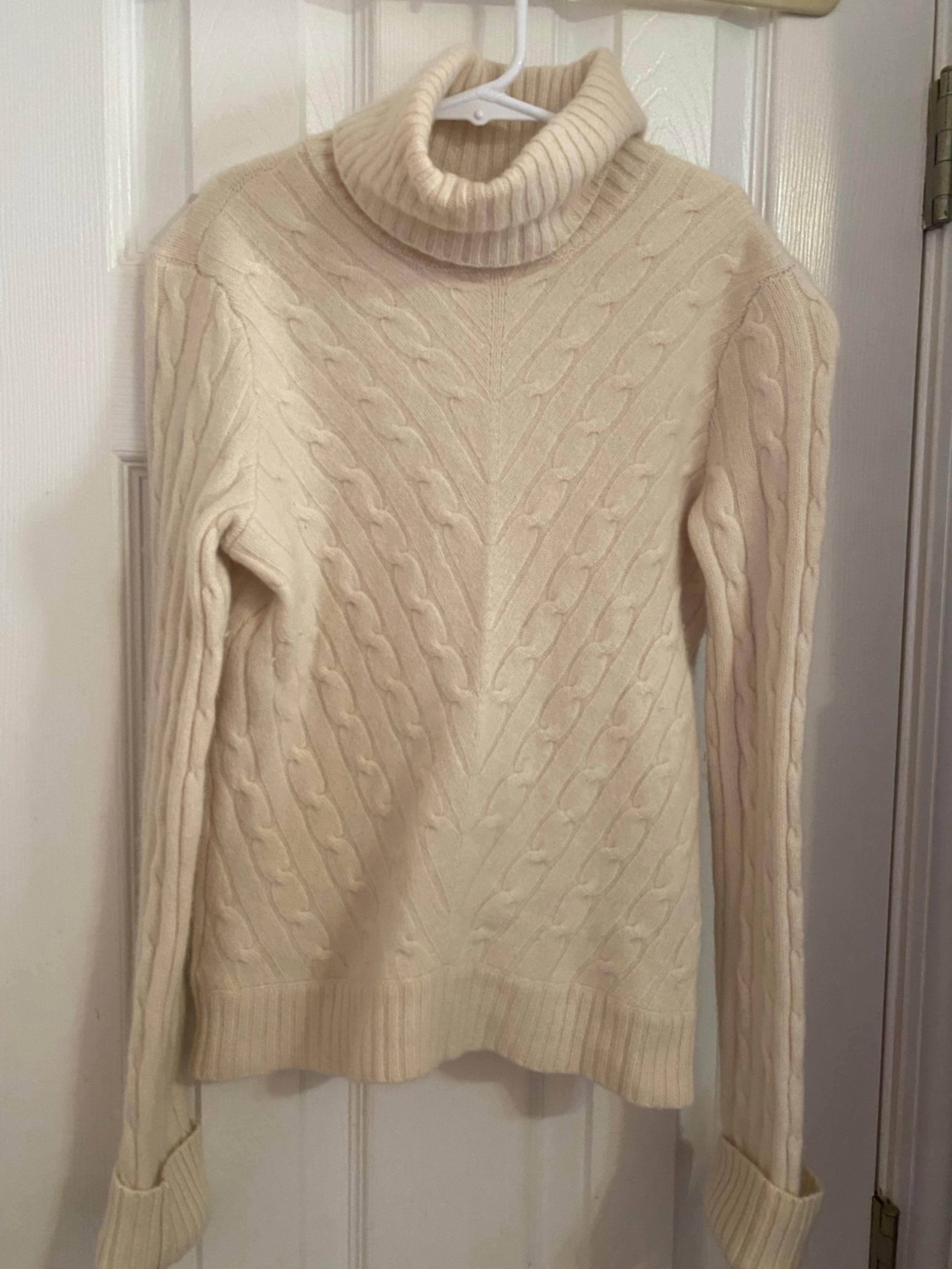 Ralph Lauren 100% Cashmere Cable knit Sweater