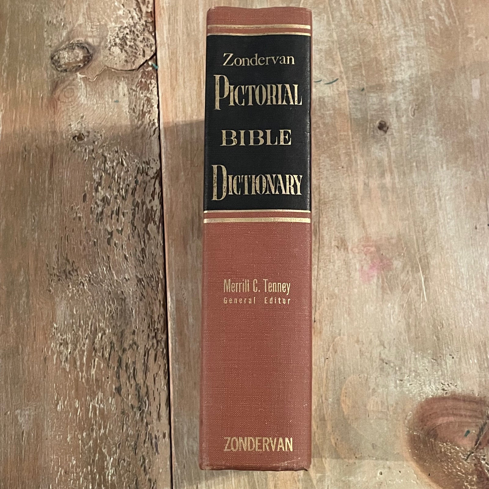 ZONDERVAN PICTORIAL BIBLE DICTIONARY - Merrill Tenney HC Zondervan Hardcover HC.