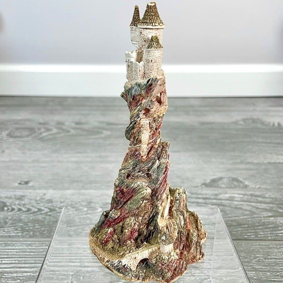 1986 Vintage Lilliput Lane The Sorcerers Retreat Castle Tower Collection Retired