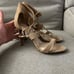 Raye Tan Suede Byron Strappy Heel Pumps Size 9 Eu 40 Classy Polished Classic
