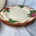 4 dinner plates Franciscan Apple vintage EUC