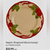 4 dinner plates Franciscan Apple vintage EUC