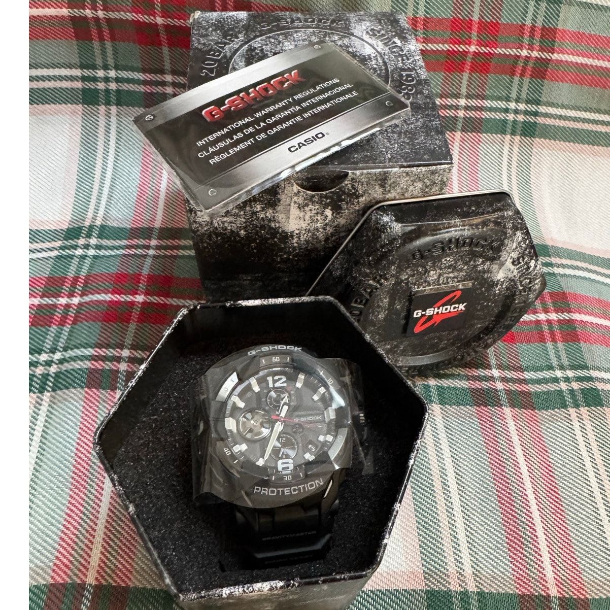 Casio G-Shock GRB300-1A GRAVITYMASTER Bluetooth Connected Solar Black Watch