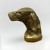 Ken Fulk X Pottery Barn Retriever Bust Object Setter Dog Book End Antique Brass