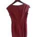 Nanette Lepore Red Ruffle Neck Tweed Dress - Size 6 - Made in USA
