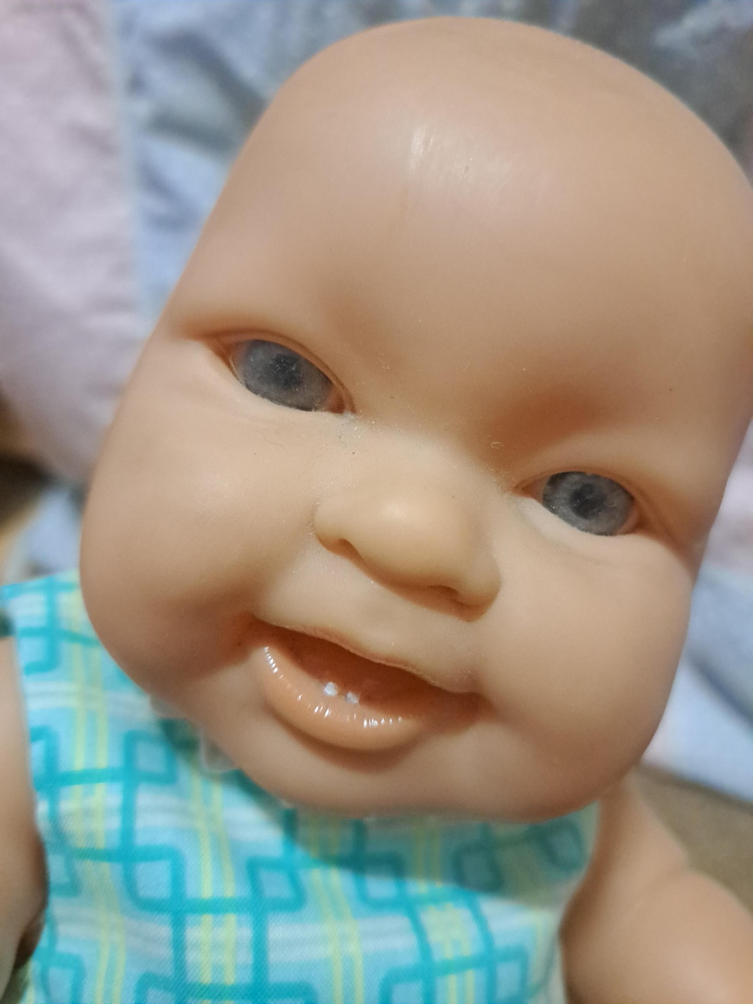 Berenguer Baby "Lots to Love" hard plastic smile, teeth, thumb sucker, 13" Cute!