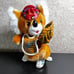 Signed LA Dodgers 8 Plush Catcher's Koala