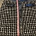 KARL LAGERFELD BLACK AND WHITE TWEED SKIRT