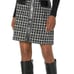 KARL LAGERFELD BLACK AND WHITE TWEED SKIRT