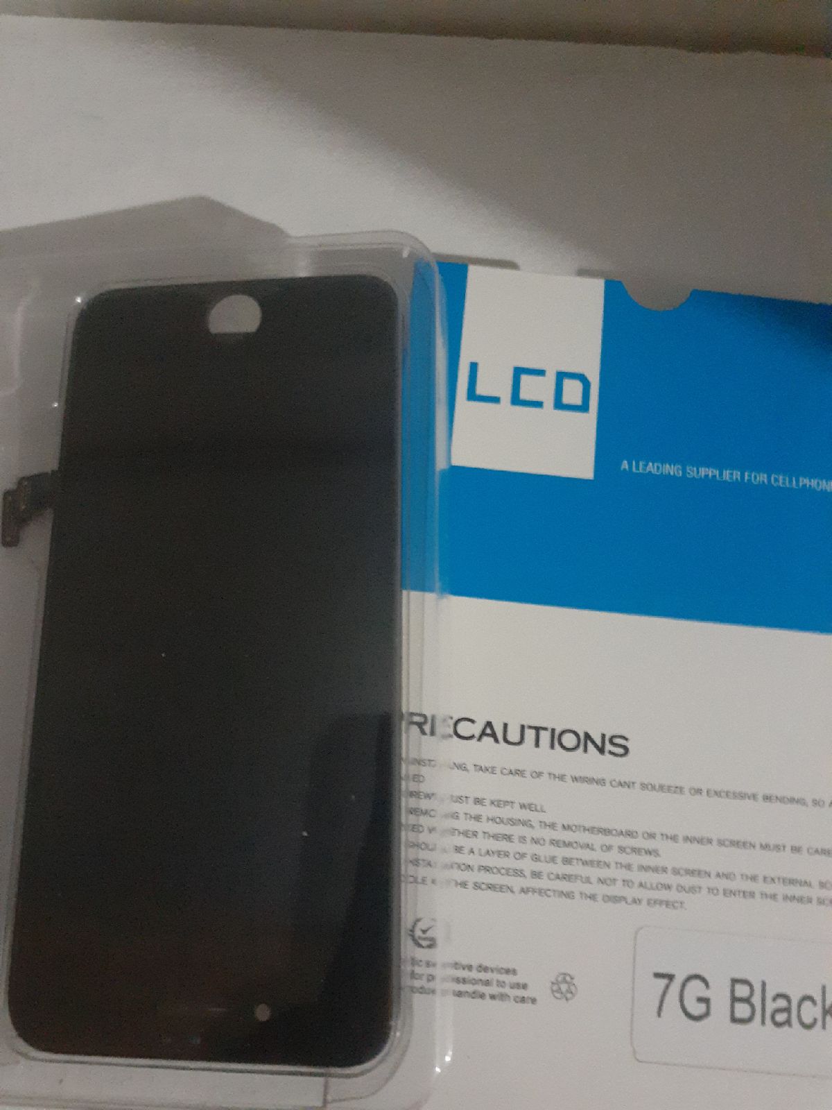 Iphone 7g lcd black