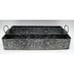 VTG Industrial Galvanized Metal Divided Tray W/Wire Mesh Bottom 18 X 10 X 3