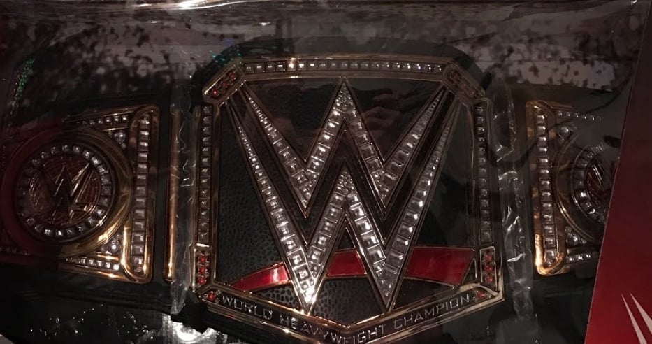 WWE adult size world heavy weight championship very good condition