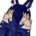 Mini Boden unicorn overalls
