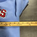 Champion Ole Miss Rebels Hoodie Women Small Baby Blue Baggy Crop Fit Embroidered