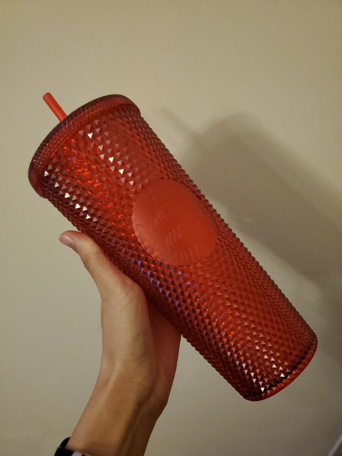 Starbucks Red Studded Tumbler