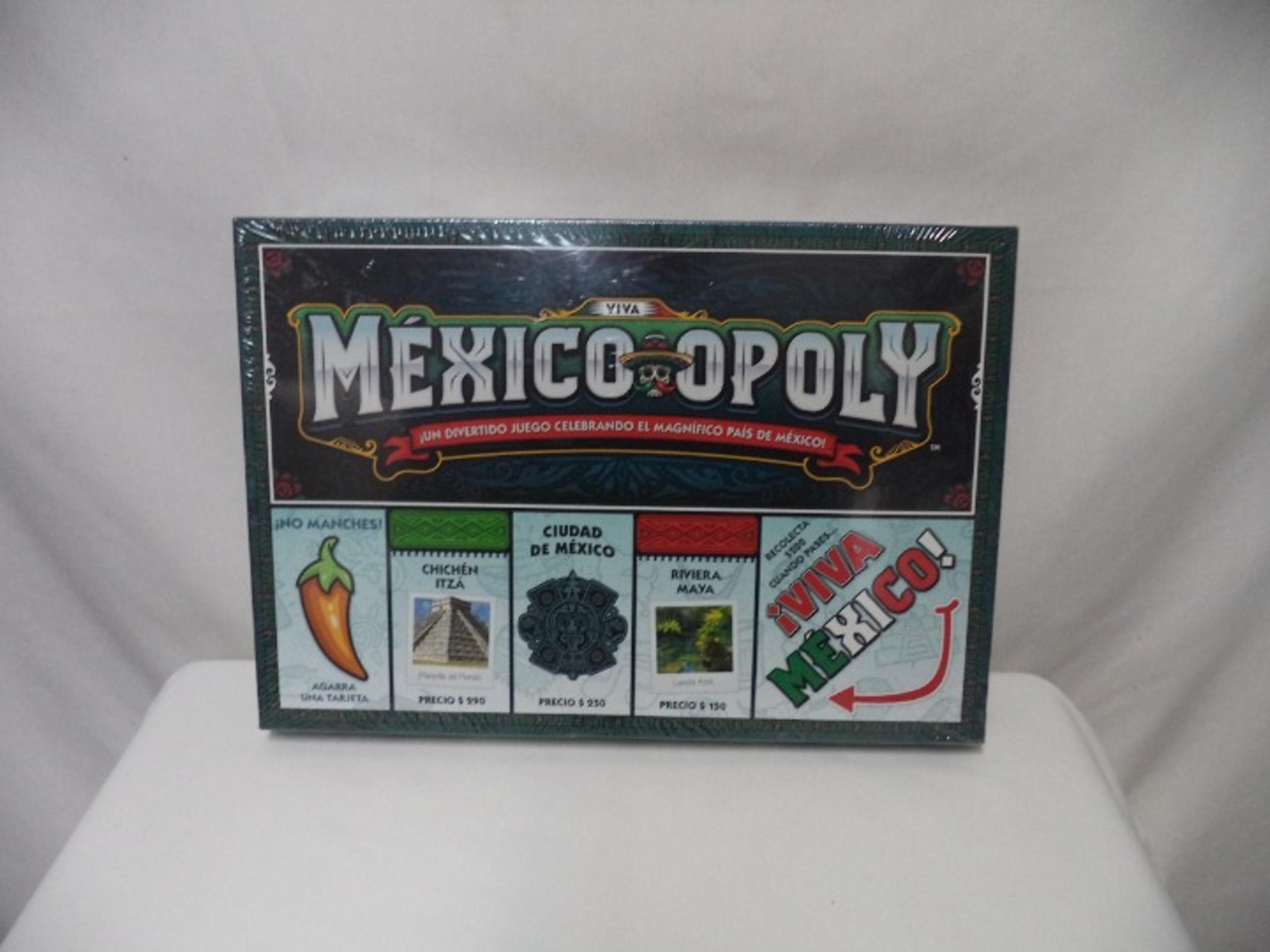 Mexico Opoly Monopoly Late For The Sky board Game Sealed NIB NEW