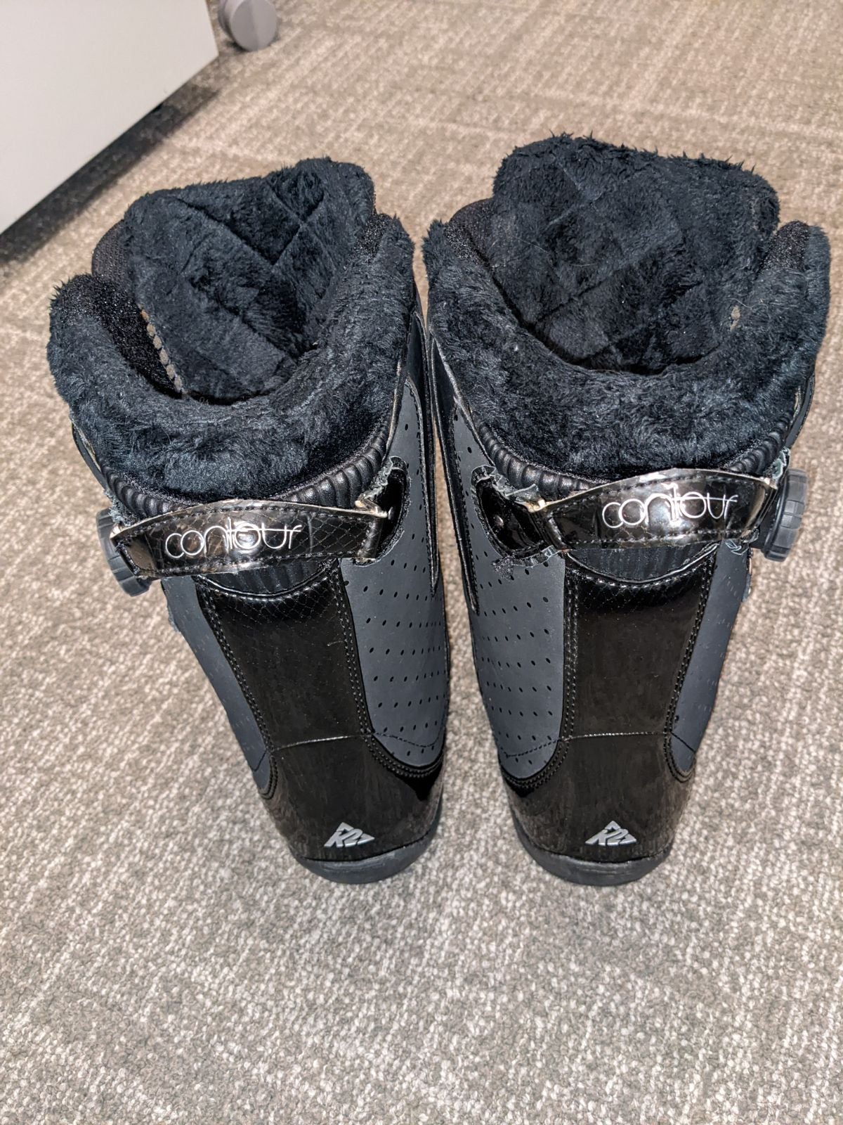 K2 contour snowboard boots women's size 9