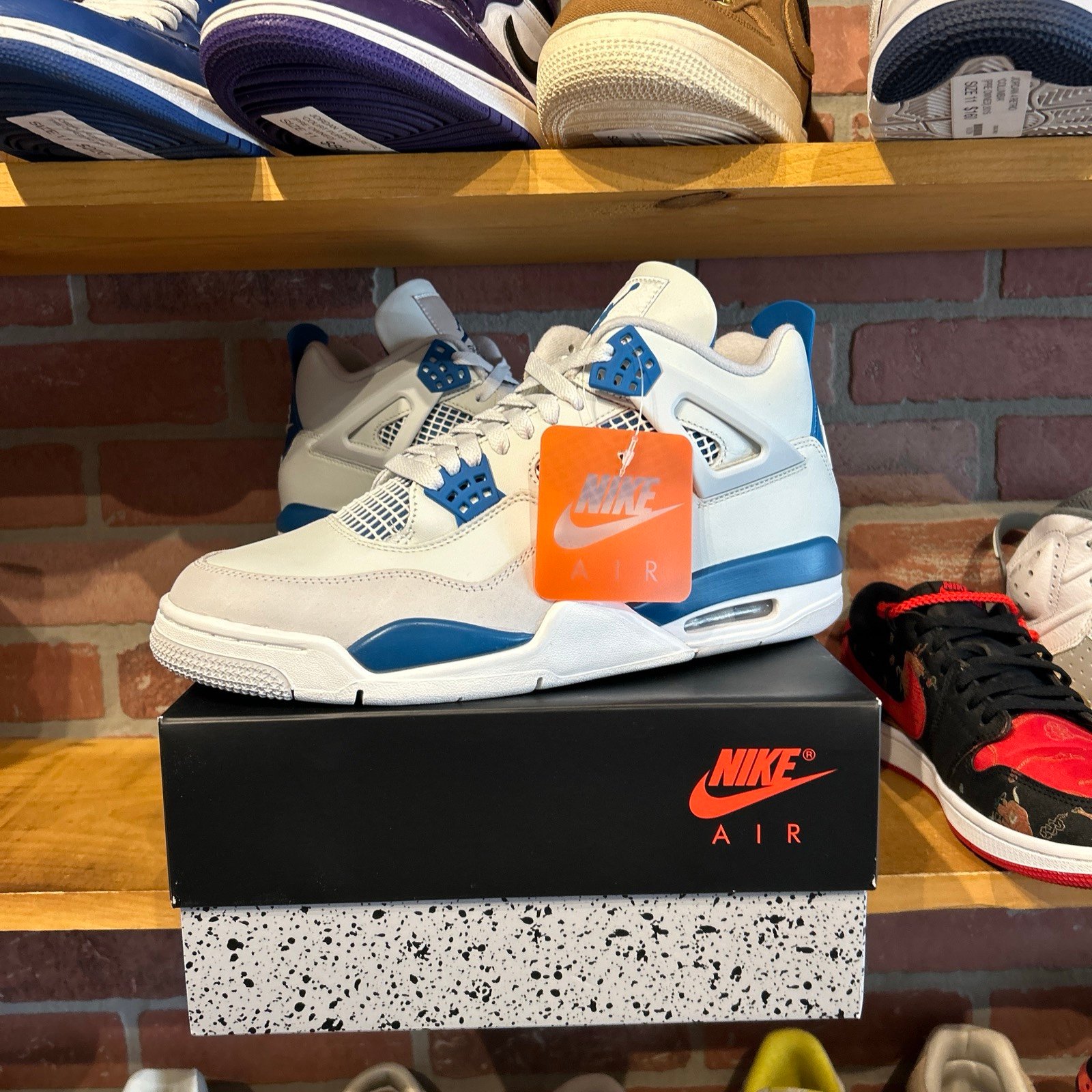 Size 11 - Air Jordan 4 Retro 2024 Military Blue