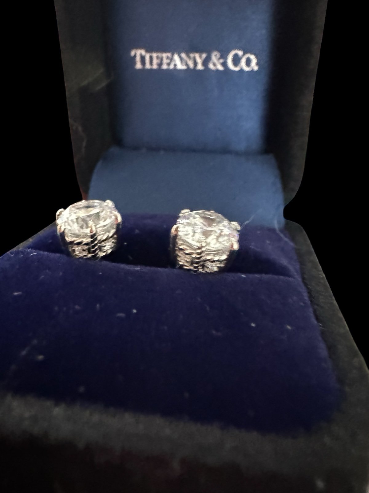 Judith Ripka diamonique earrings