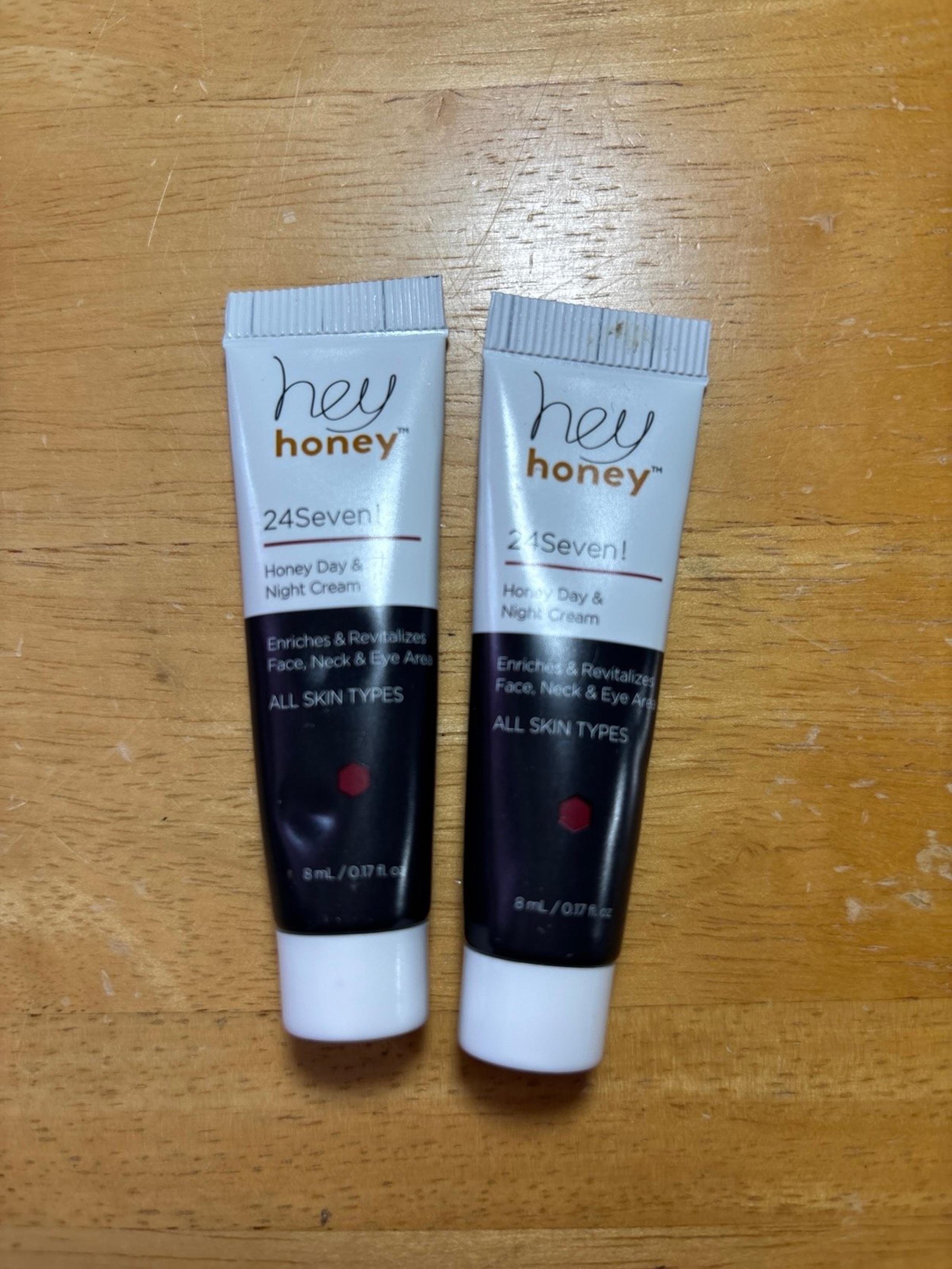2 x Hey Honey  24Seven! Honey Day& Night Cream