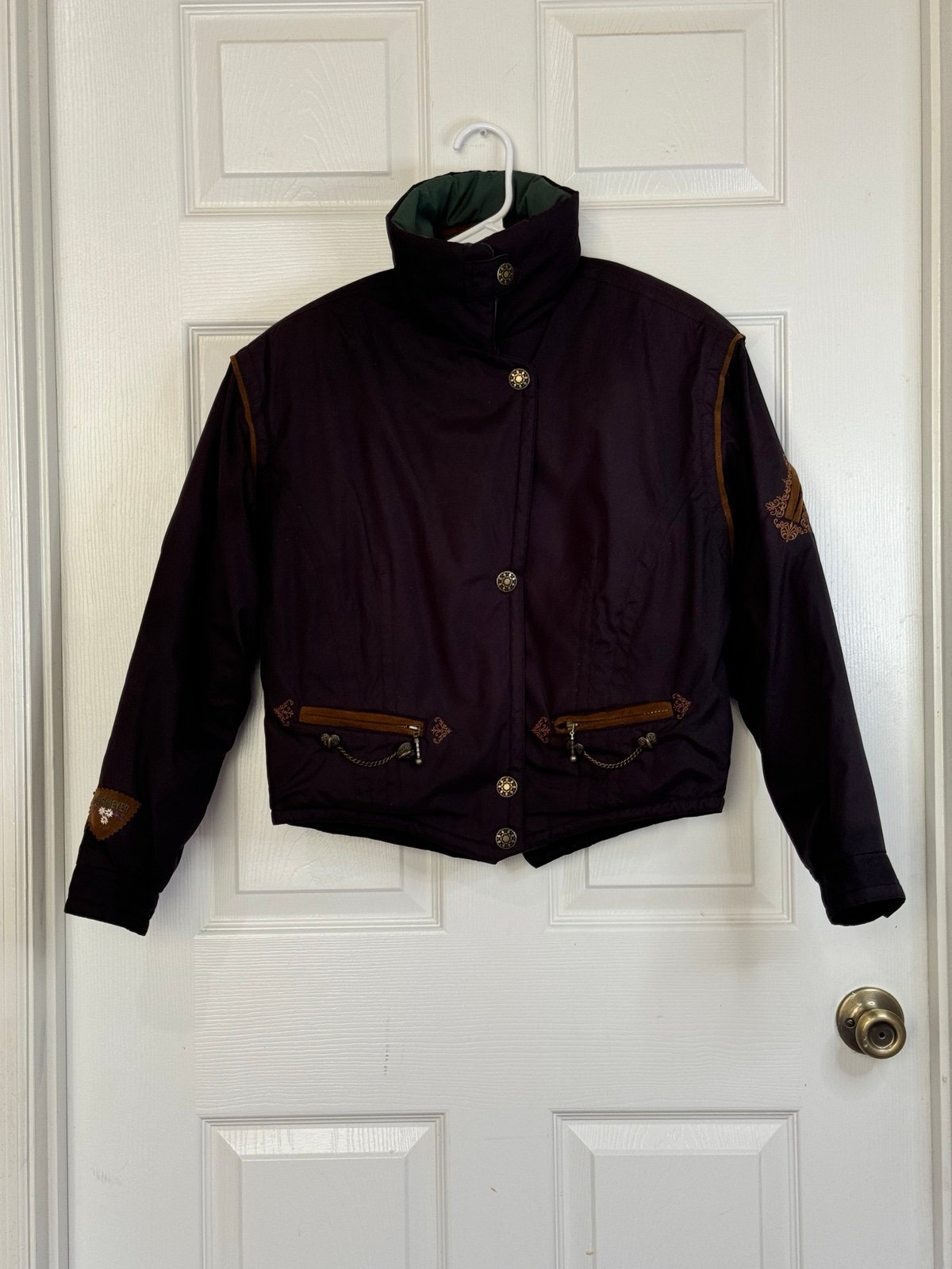 Obermeyer Wellington Thermolite Size 4 Women’s Ski Jacket EUC Vintage