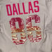 Pink L destination Dallas (flaws)