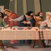 Vtg Last Supper Painting