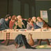 Vtg Last Supper Painting