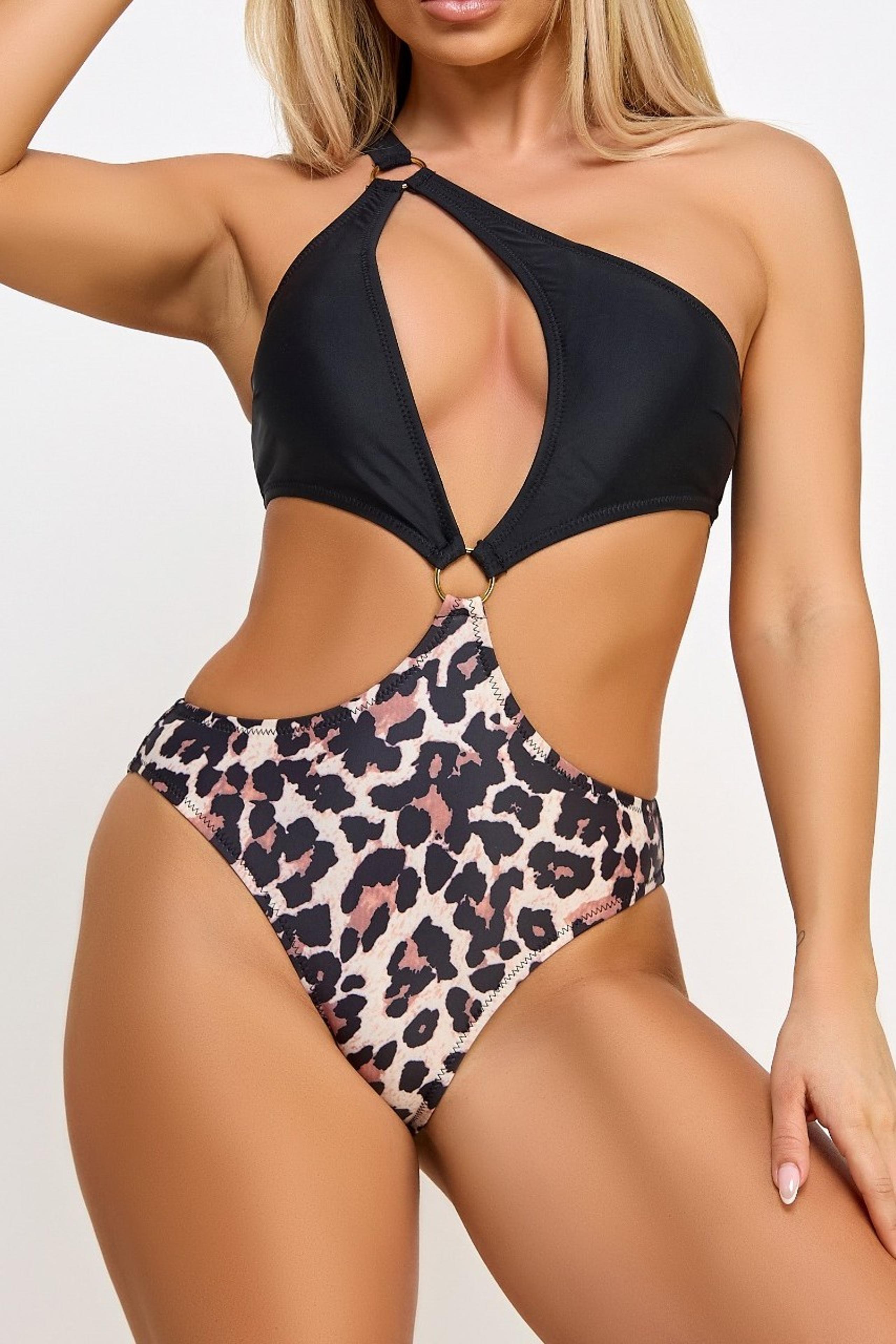 Missy Cut-Out Asymmetrical One Piece Swimsuit