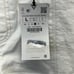 NWT Zara White Denim Strapless Jumpsuit Sz L