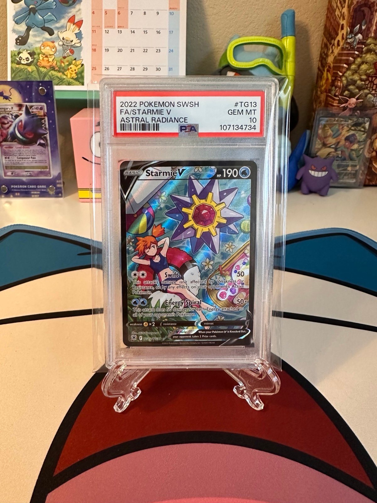 Pokemon Starmie V Psa 10