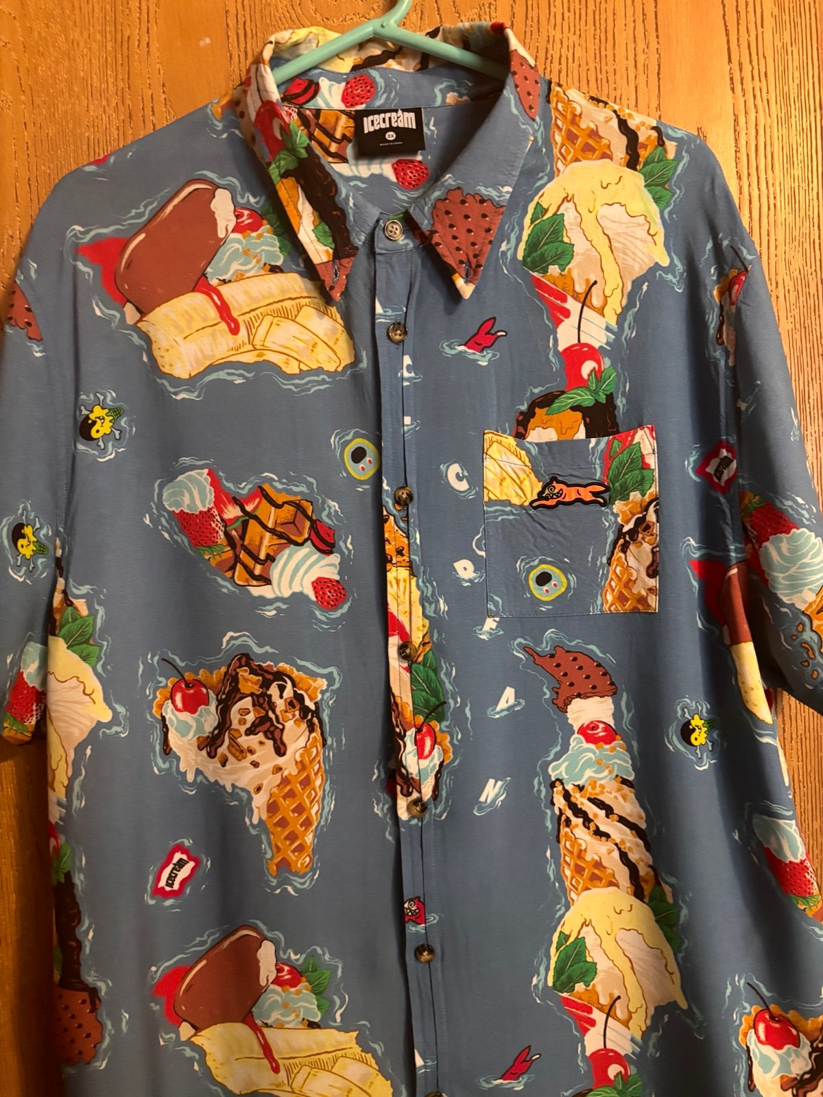 Icecream Buttonup Shirt