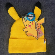 Levi’s X Pokemon Super rare 25th anniversary beanie with pikachu ears
