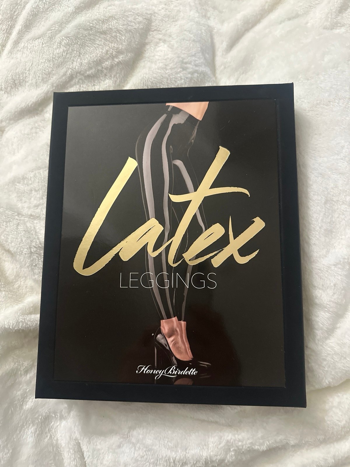 Latex leggings