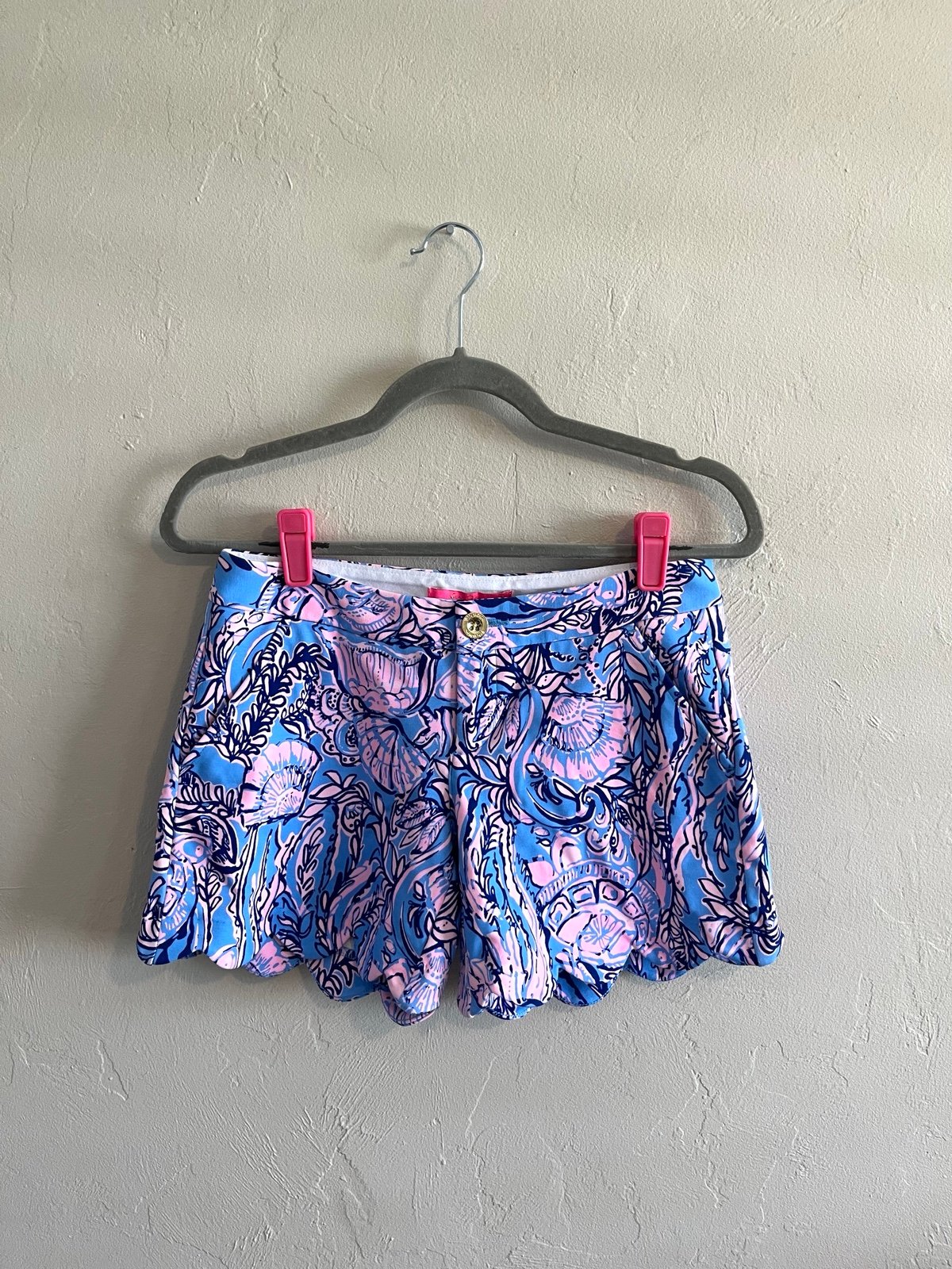 Lilly Pulitzer Buttercup Knit Shorts Size 0