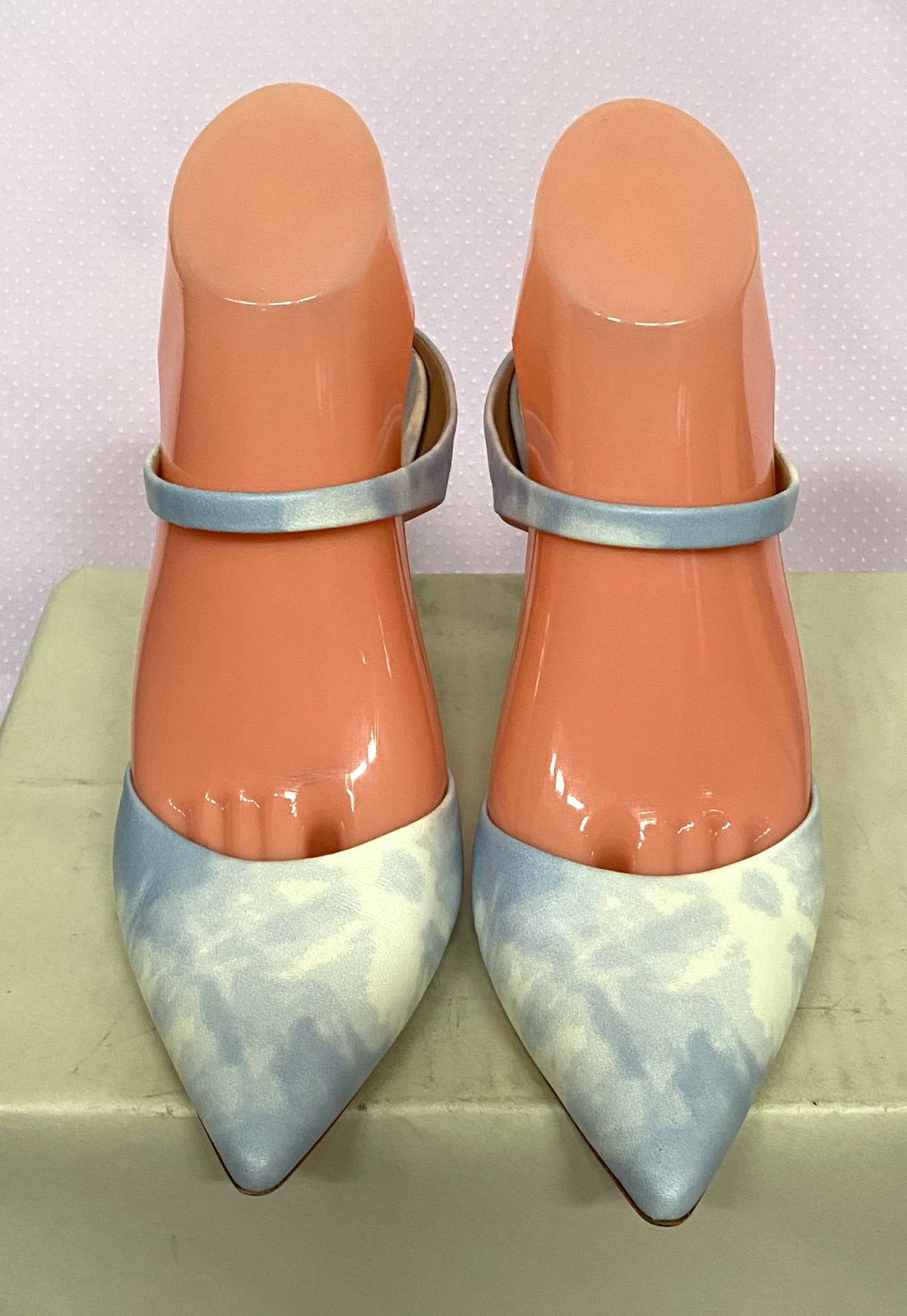 Michael Kors Collection Helene tie dye leather mule