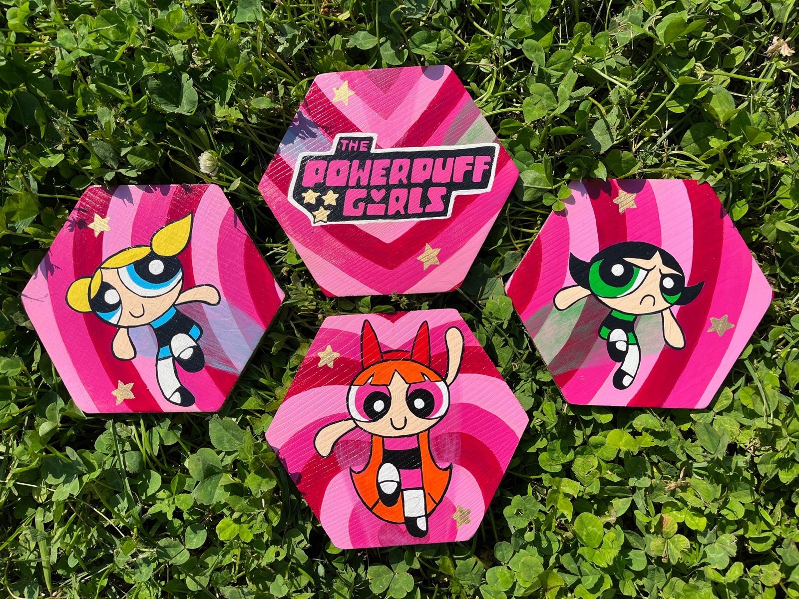 Powerpuff Girls Coasters!! Super Fun and Cute Home Accessories