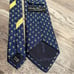 SALVATORE FERRAGAMO Silk Bee Car Tie Mens Made In Italy