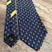 SALVATORE FERRAGAMO Silk Bee Car Tie Mens Made In Italy