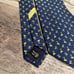 SALVATORE FERRAGAMO Silk Bee Car Tie Mens Made In Italy