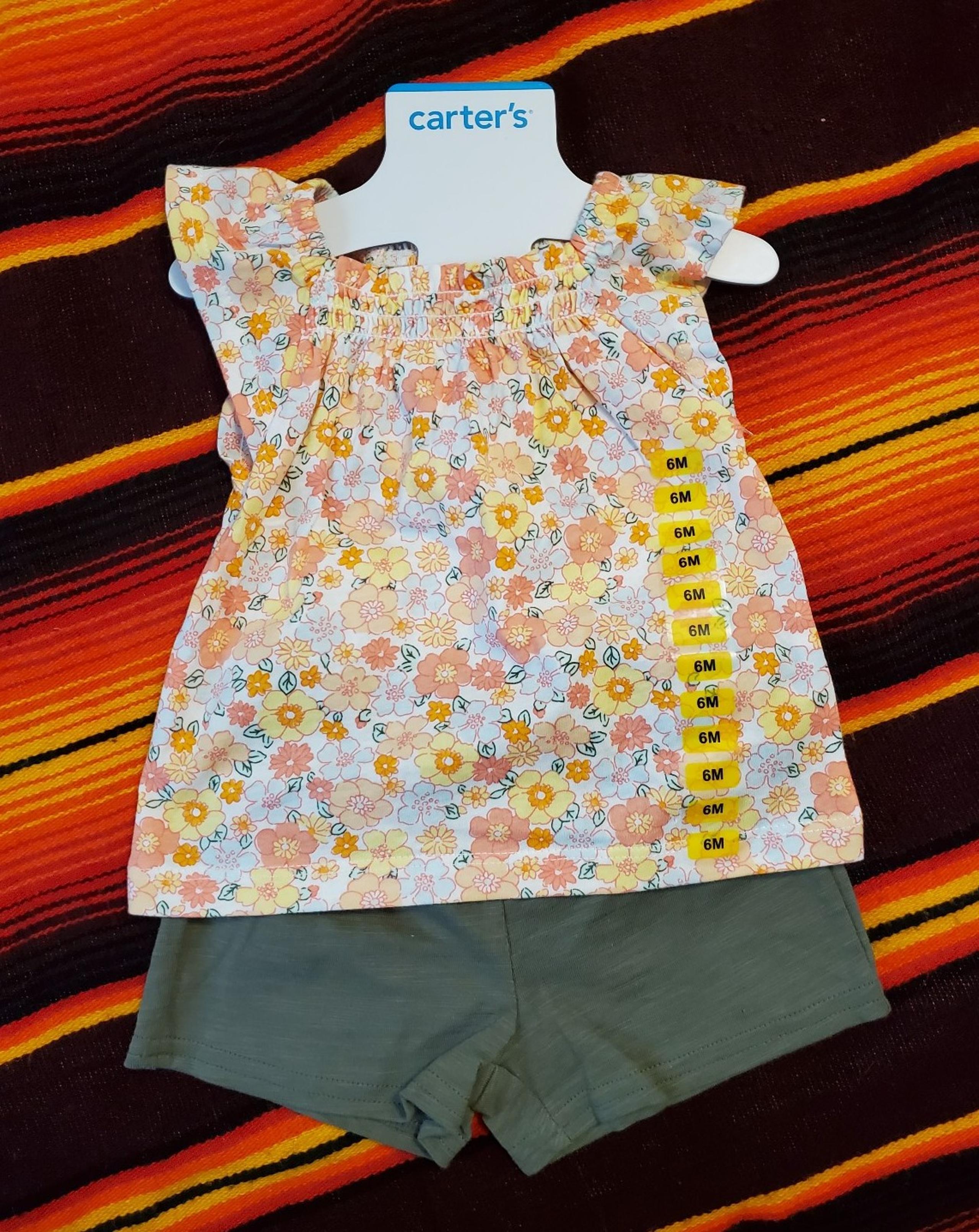 Girls Carters 2pc Outfit