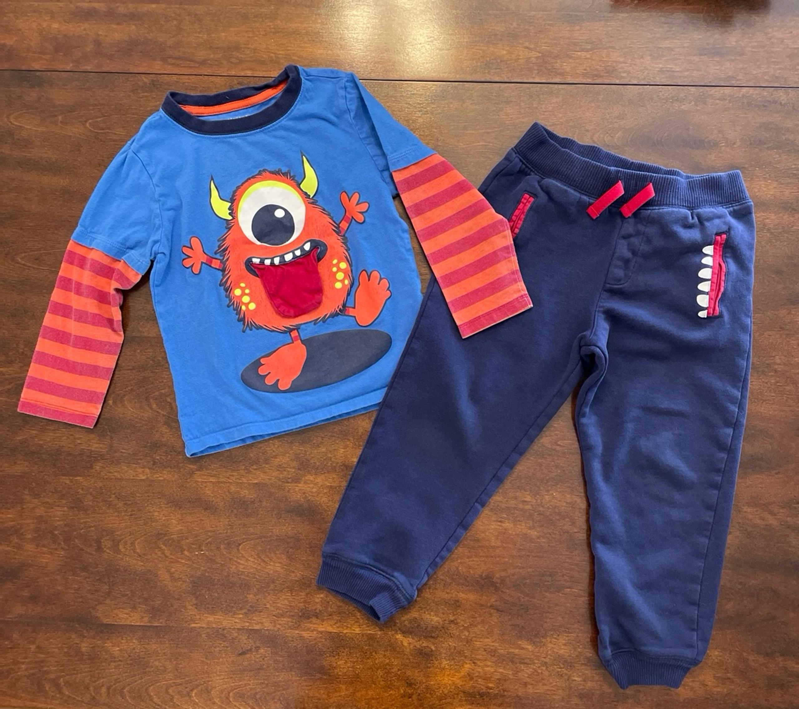 5T monster outfit