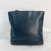 Coach Blue Navy Leather Vintage Purse Tote