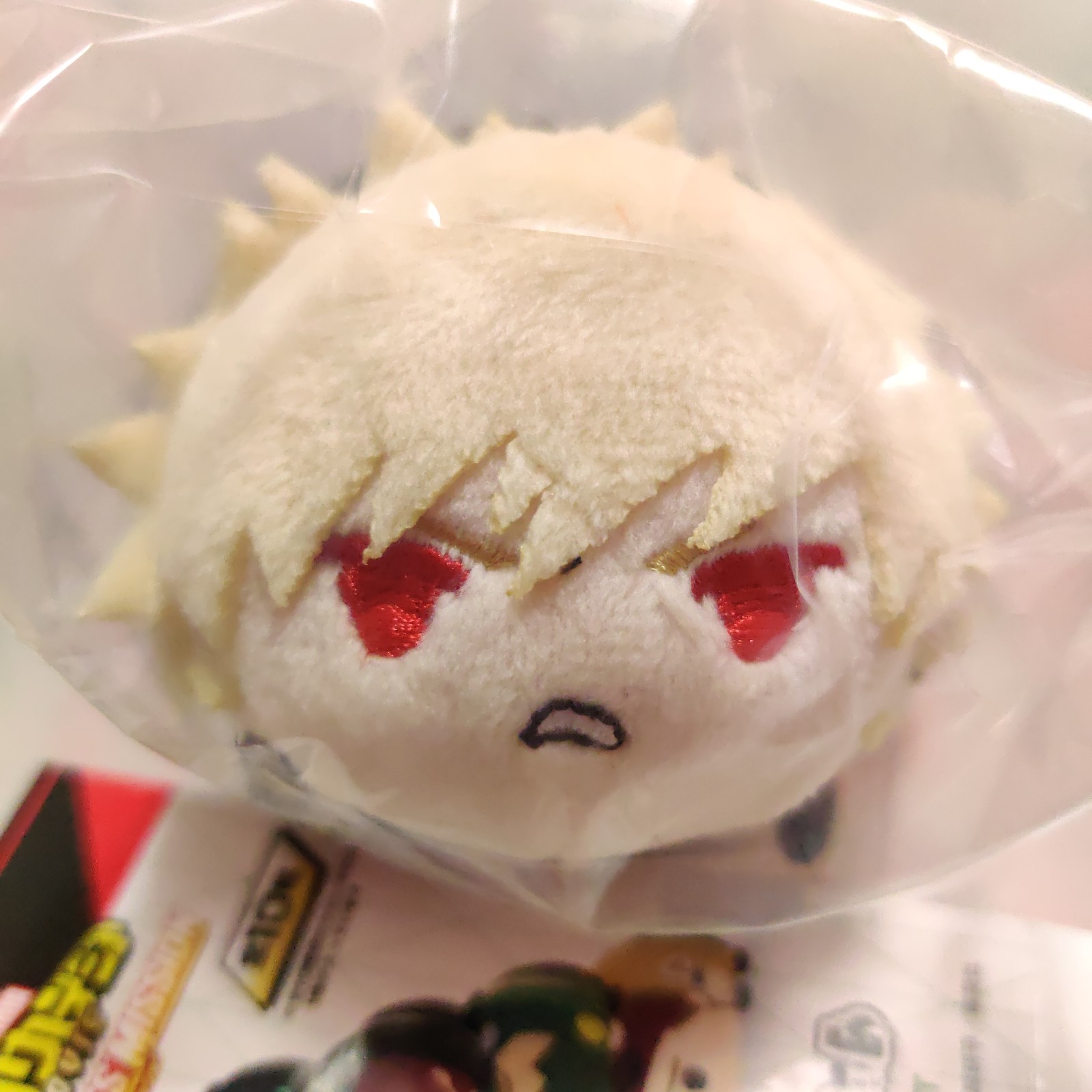 Bakugo Katsuki My Hero Academia World Heroes' Mission Plush Keychain