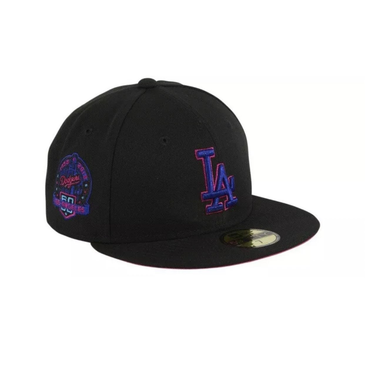 Hat Club Exclusive CyberPunk New Era LA Dodgers 7 1/8 With Pin