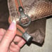 NEW - Montana West Snake-Skin Wristlet