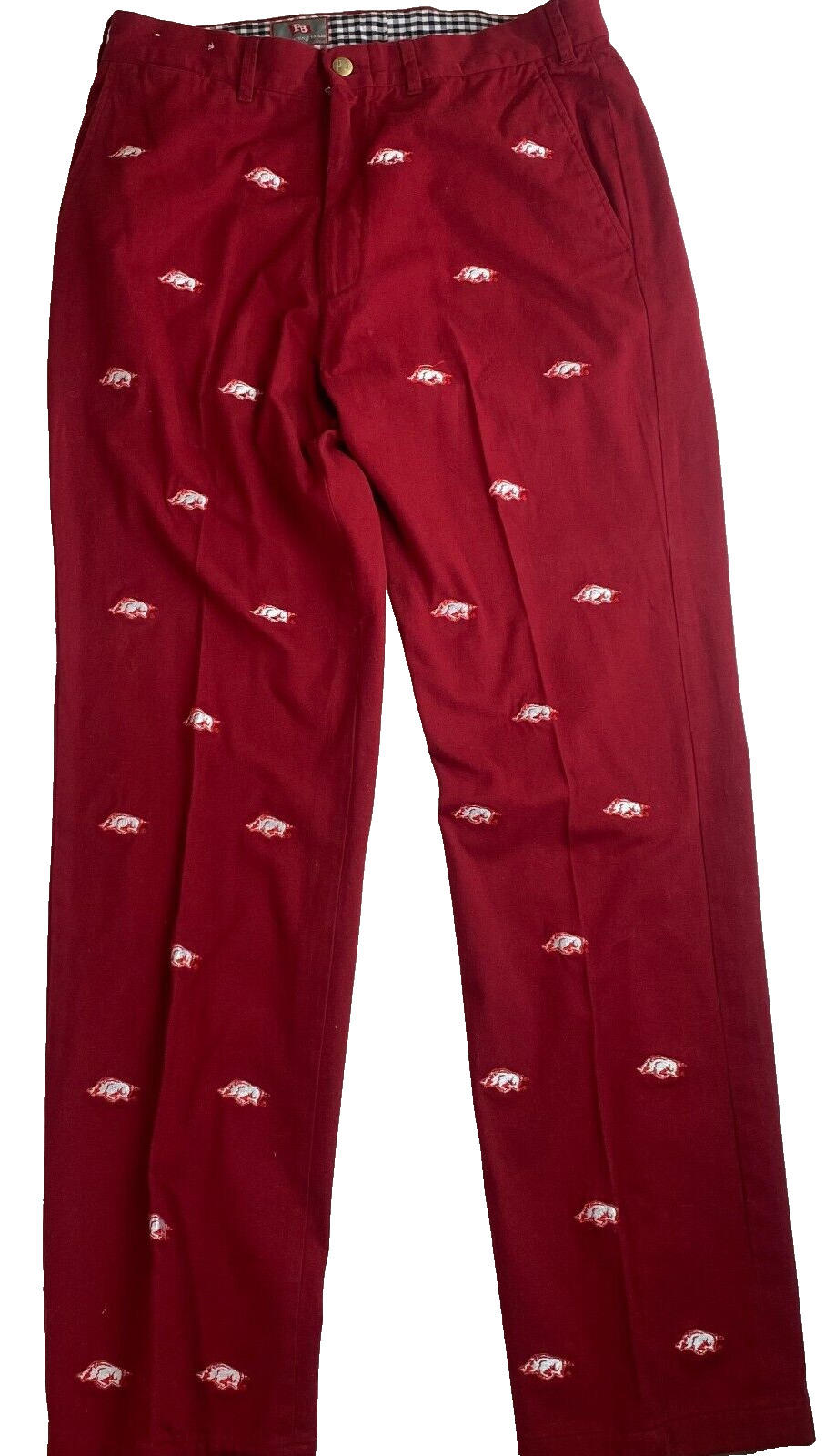 Arkansas Razorbacks Football Pennington And Bailes 34 Stadium Pants Logo