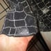 vintage Next to Love metallic black & silver disco top