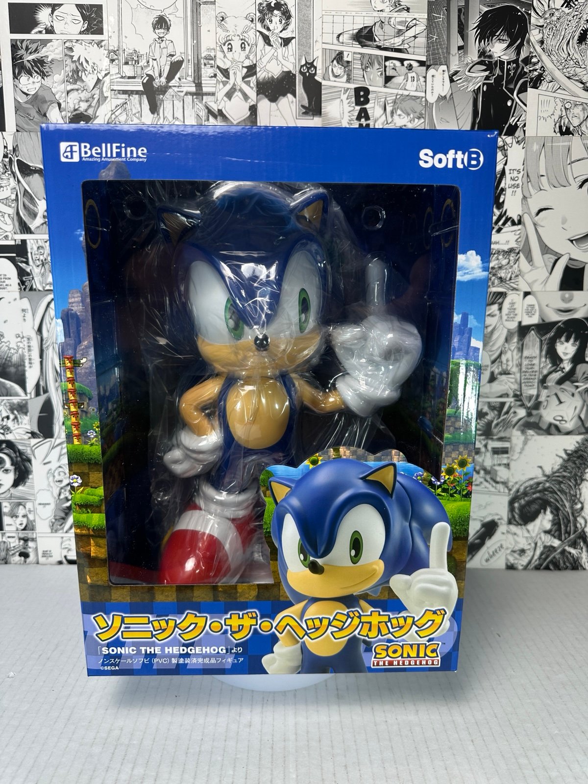 Sonic bellfine softB large 12” figure