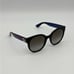 BRAND NEW GUCCI GG0035SN 004 Havana/Blue/Brown Women Sunglasses